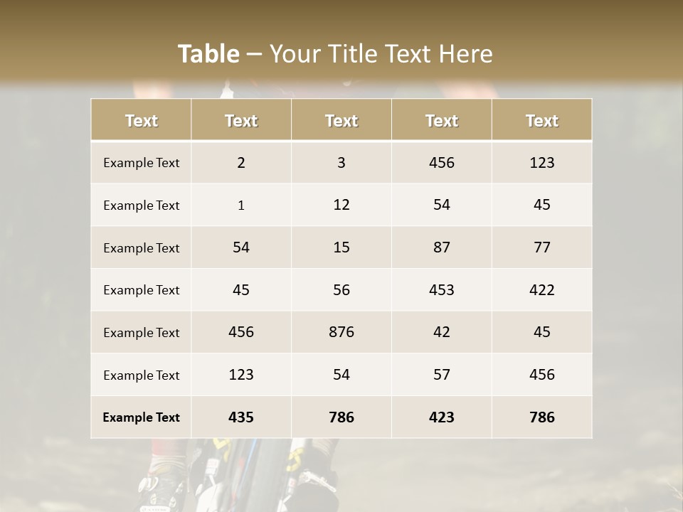 Sixth Ride Elite PowerPoint Template