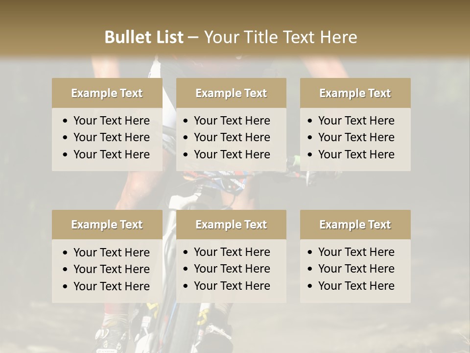 Sixth Ride Elite PowerPoint Template