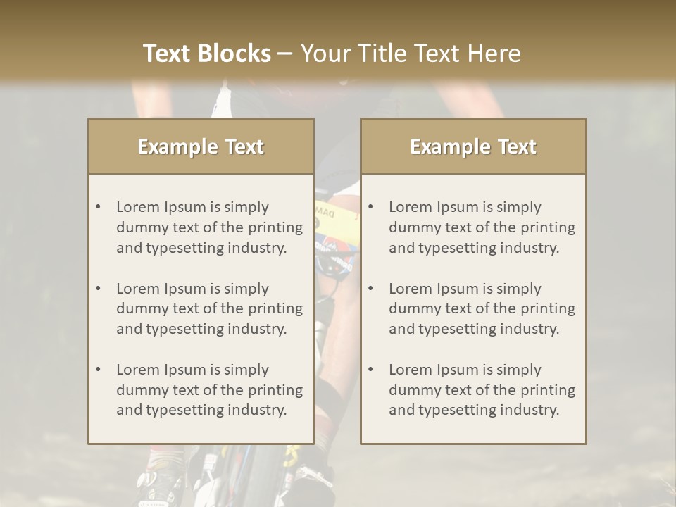 Sixth Ride Elite PowerPoint Template