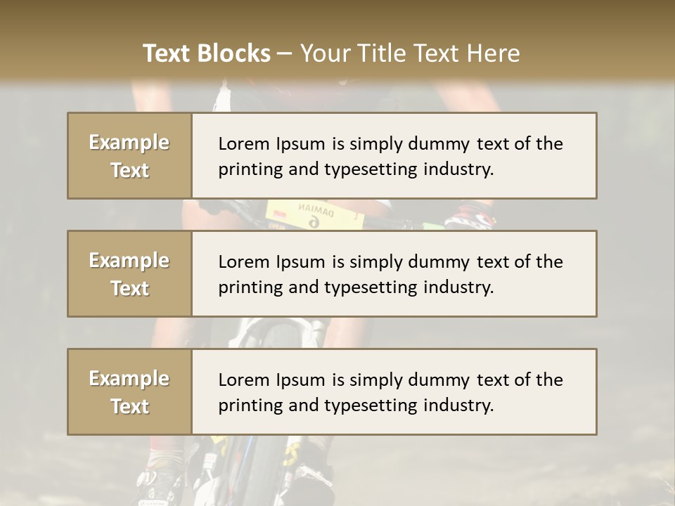 Sixth Ride Elite PowerPoint Template