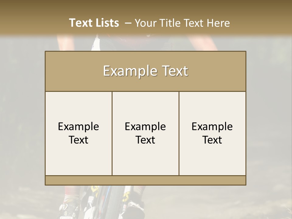 Sixth Ride Elite PowerPoint Template
