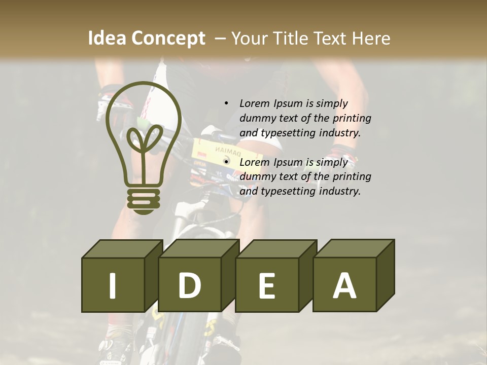 Sixth Ride Elite PowerPoint Template