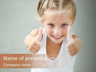 Age Eye Little PowerPoint Template