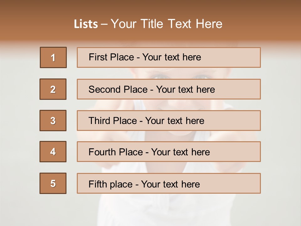Age Eye Little PowerPoint Template