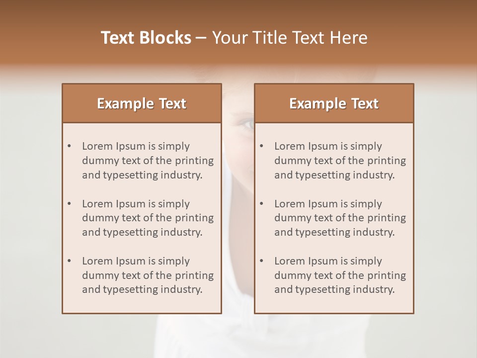 Age Eye Little PowerPoint Template