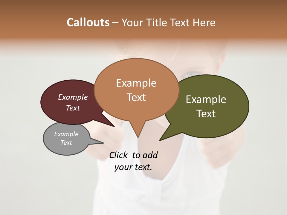 Age Eye Little PowerPoint Template