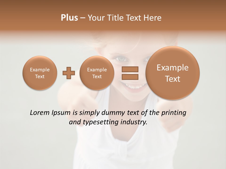 Age Eye Little PowerPoint Template