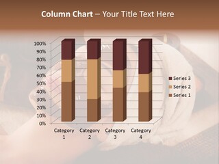 A Woman Getting A Facial Mask On Her Face PowerPoint Template