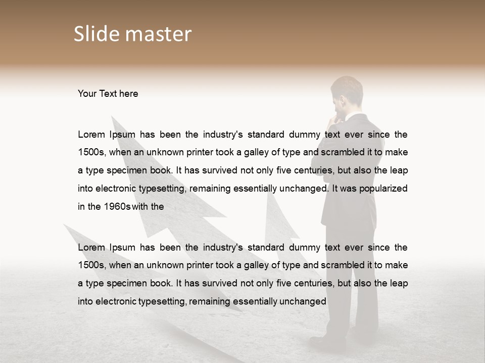 Achievement Success Abstract PowerPoint Template