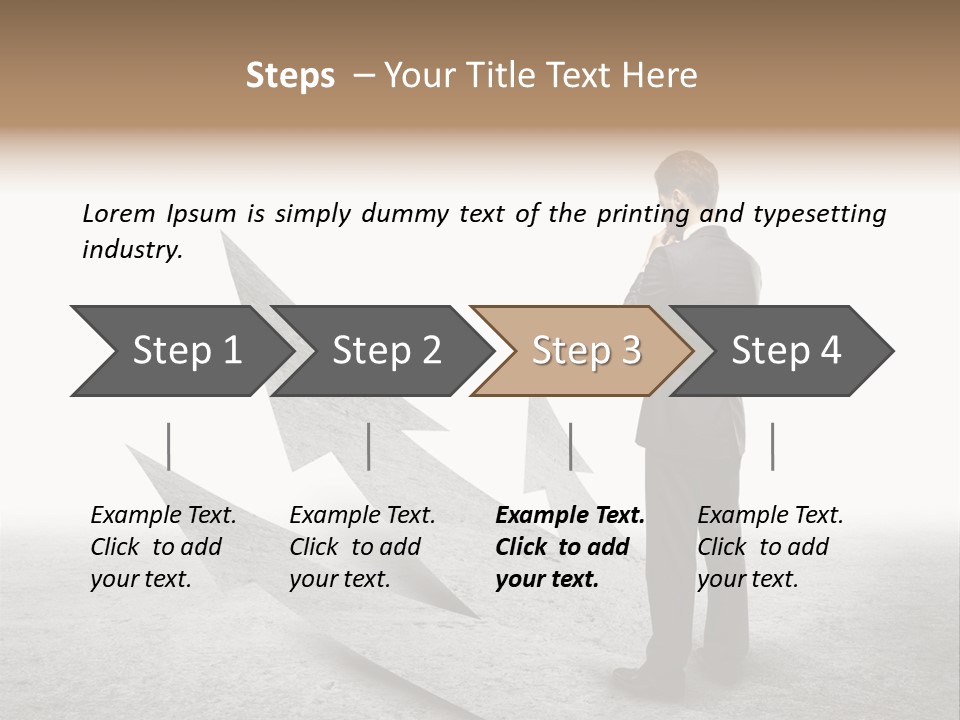 Achievement Success Abstract PowerPoint Template
