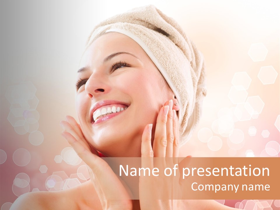 Pamper Face Salon PowerPoint Template