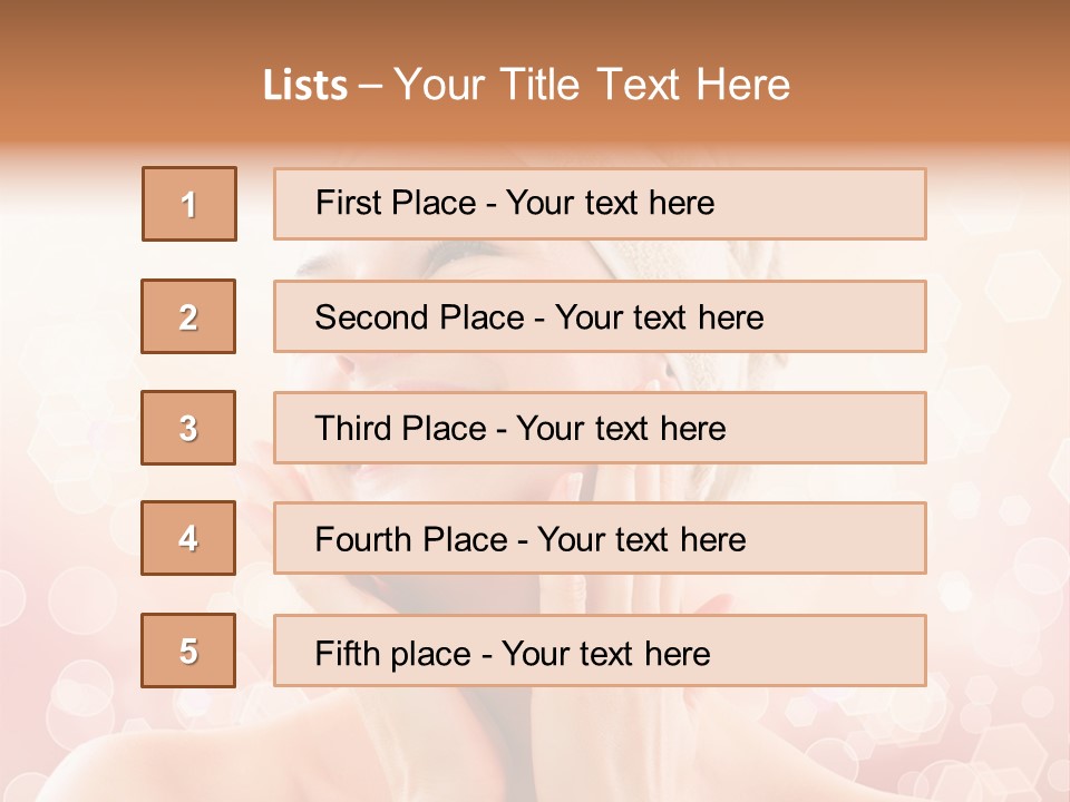 Pamper Face Salon PowerPoint Template