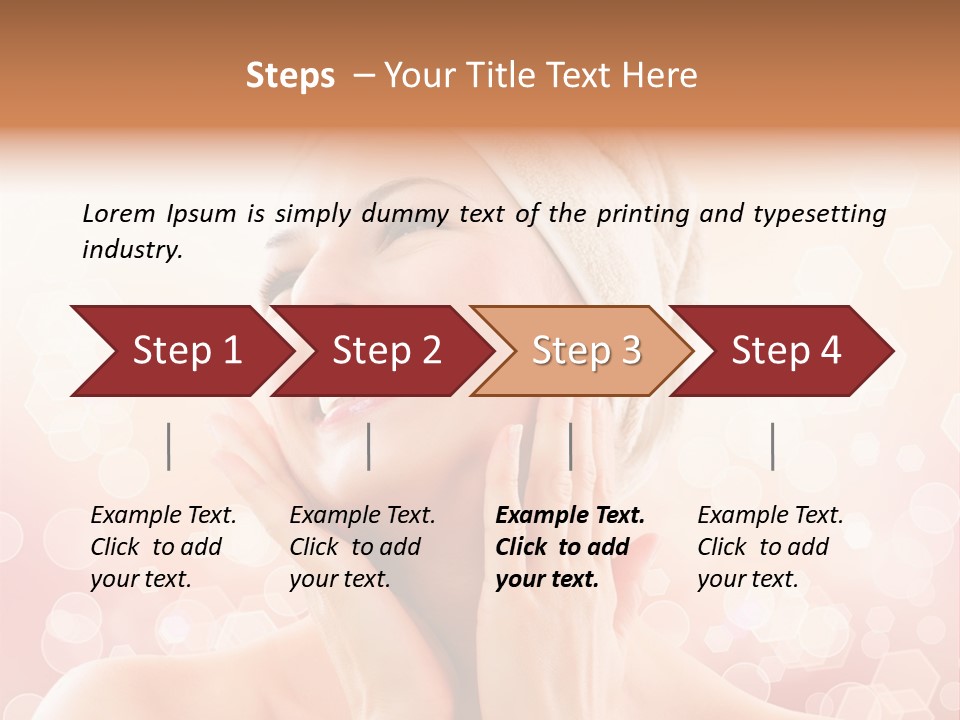 Pamper Face Salon PowerPoint Template