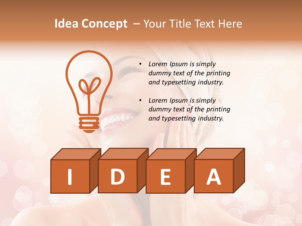 Pamper Face Salon PowerPoint Template