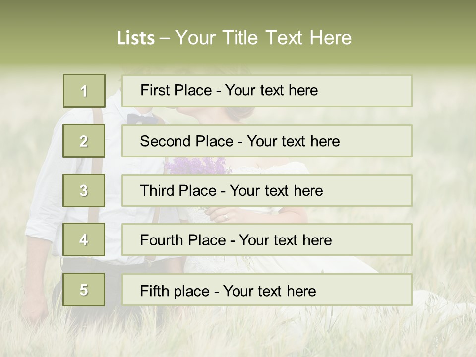 Young Concept Grass PowerPoint Template