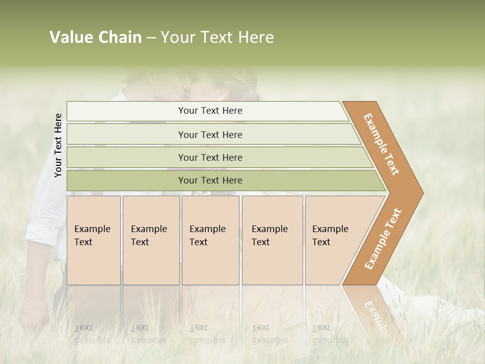Young Concept Grass PowerPoint Template