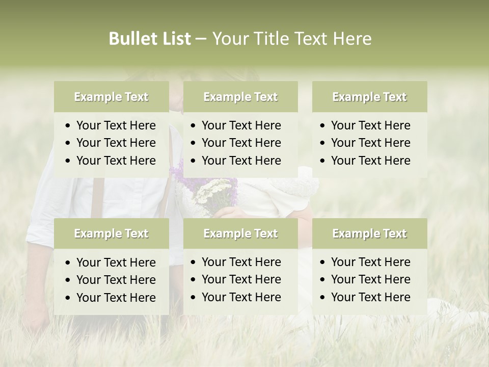 Young Concept Grass PowerPoint Template