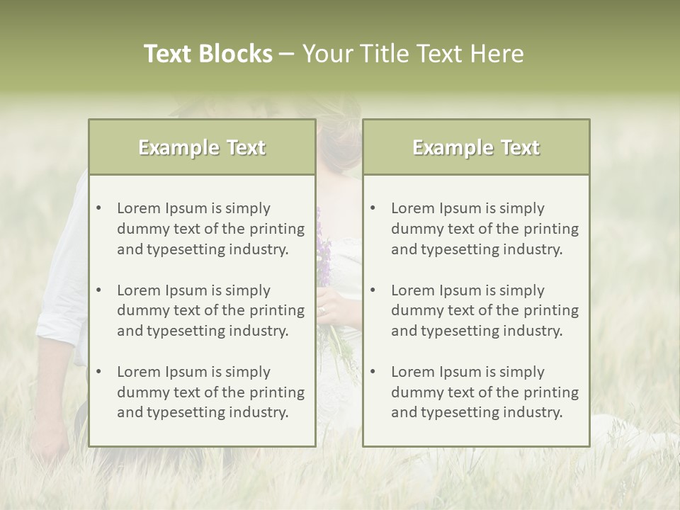 Young Concept Grass PowerPoint Template