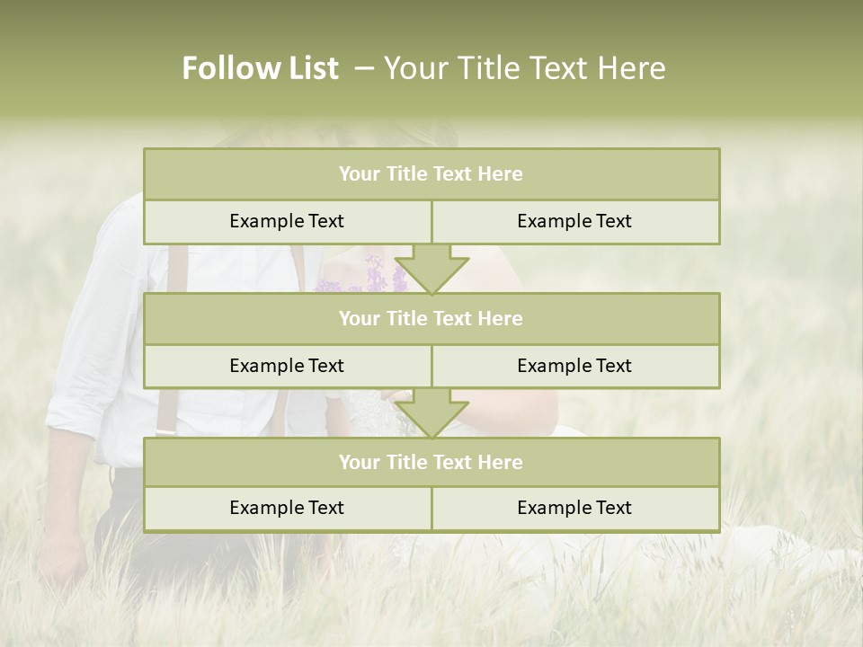 Young Concept Grass PowerPoint Template