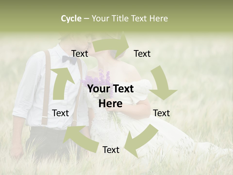 Young Concept Grass PowerPoint Template