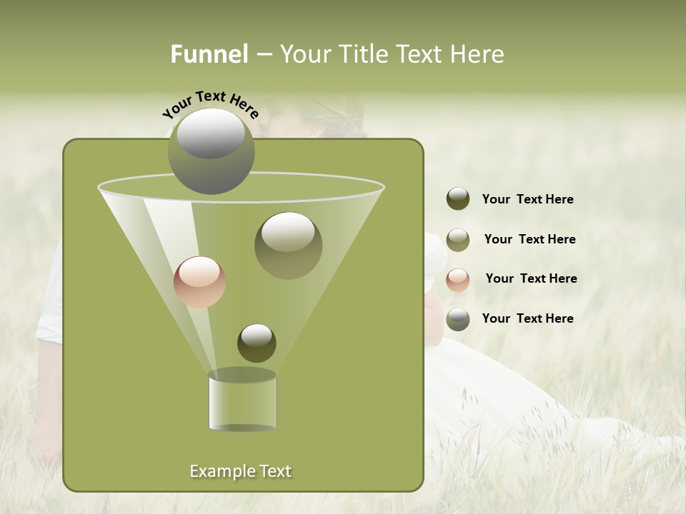 Young Concept Grass PowerPoint Template