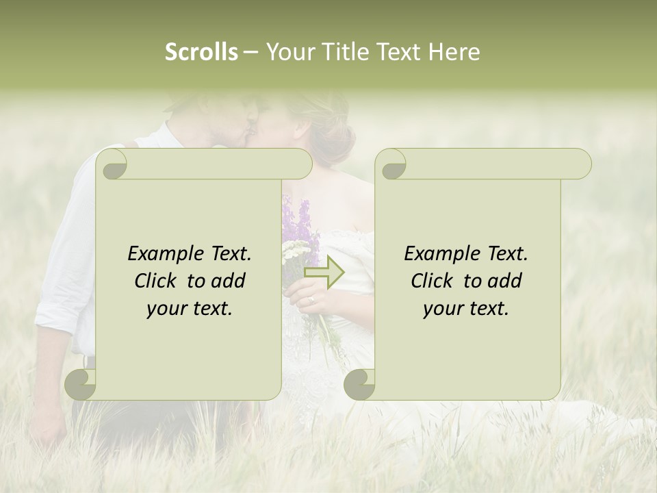 Young Concept Grass PowerPoint Template