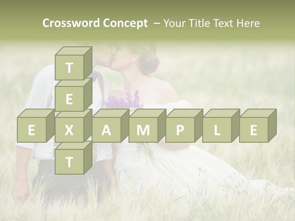 Young Concept Grass PowerPoint Template