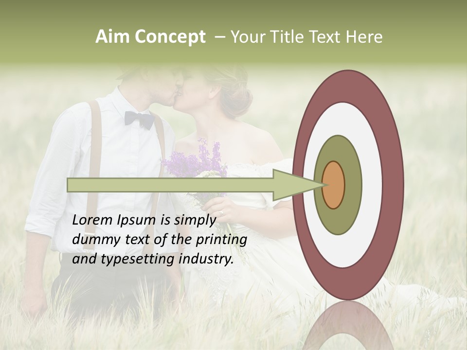 Young Concept Grass PowerPoint Template