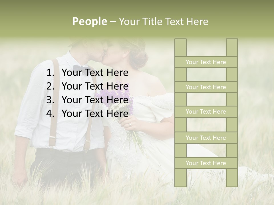 Young Concept Grass PowerPoint Template