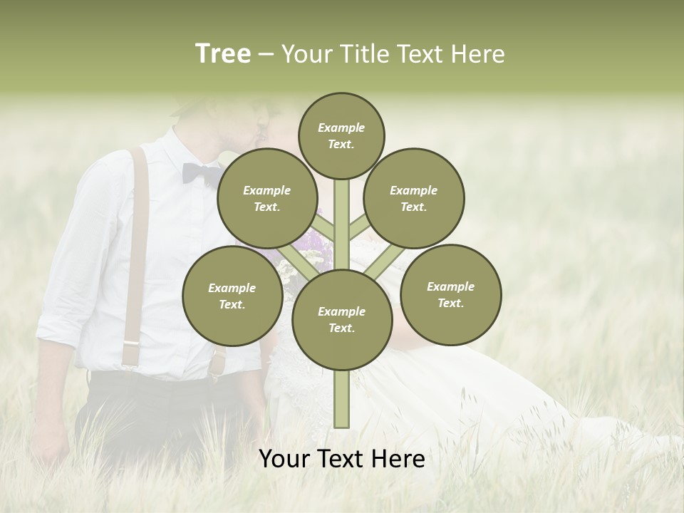 Young Concept Grass PowerPoint Template