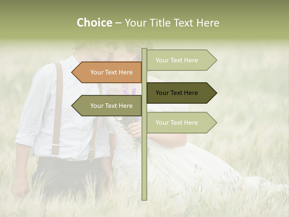 Young Concept Grass PowerPoint Template