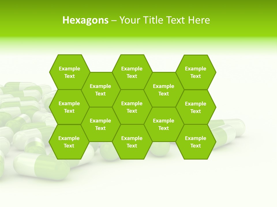 Pharmacy White Closeup PowerPoint Template