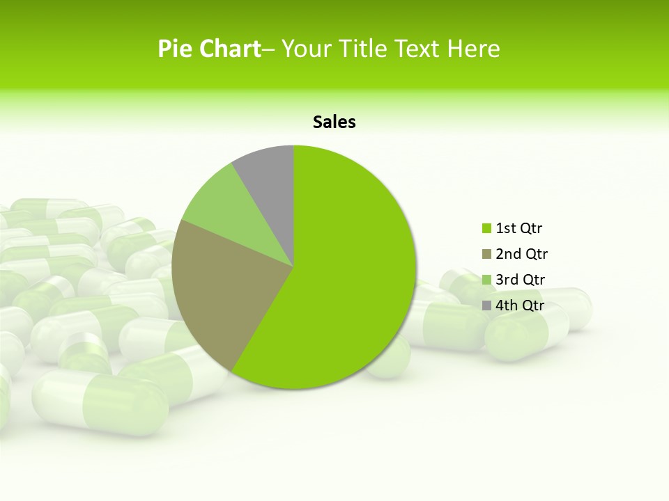 Pharmacy White Closeup PowerPoint Template