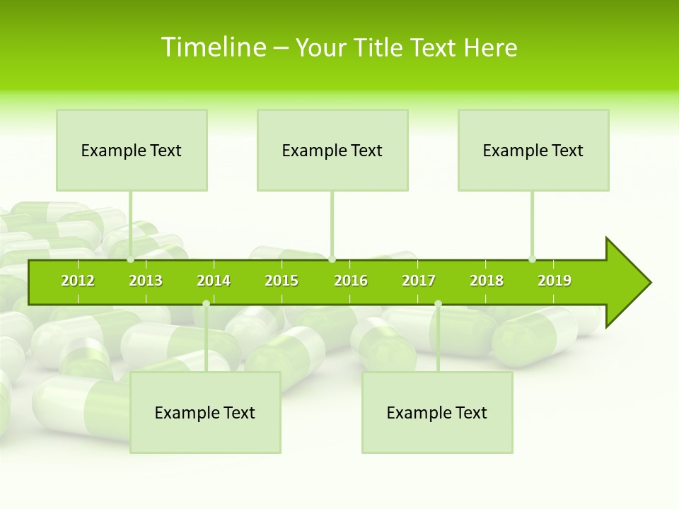 Pharmacy White Closeup PowerPoint Template