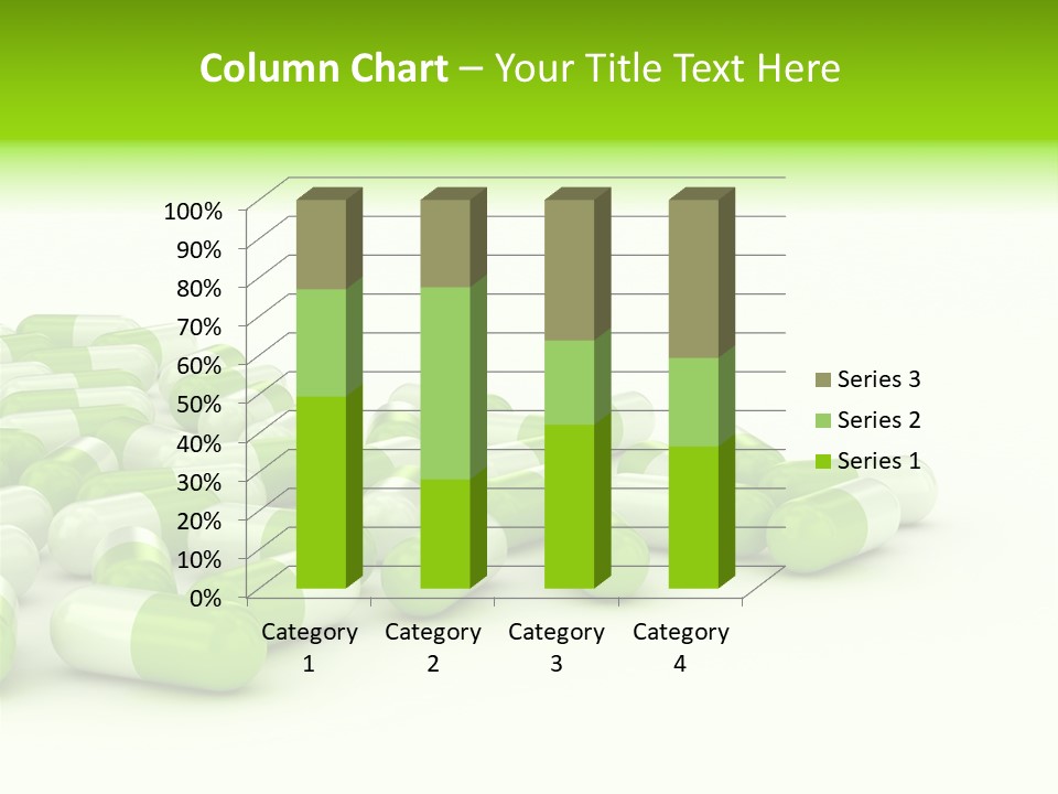 Pharmacy White Closeup PowerPoint Template