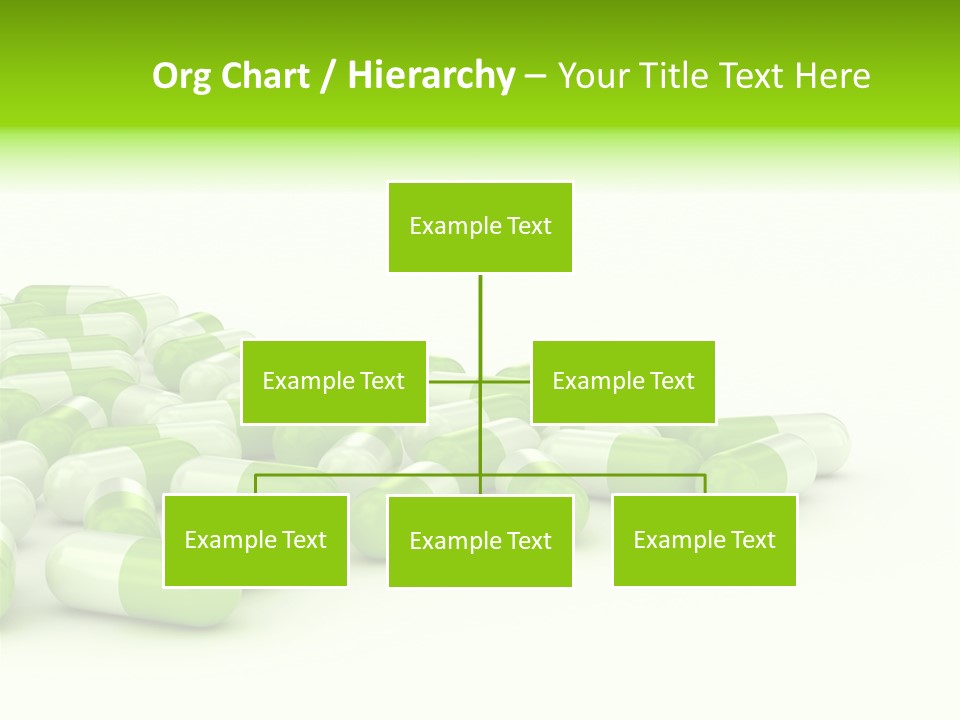 Pharmacy White Closeup PowerPoint Template