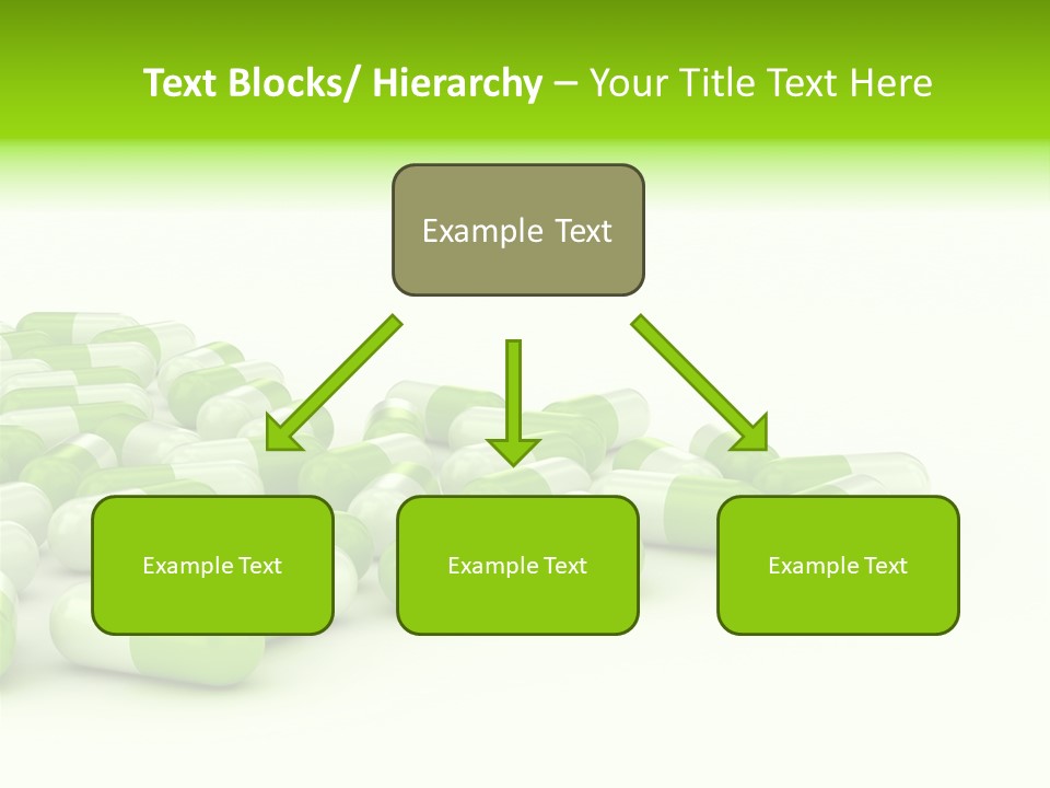 Pharmacy White Closeup PowerPoint Template