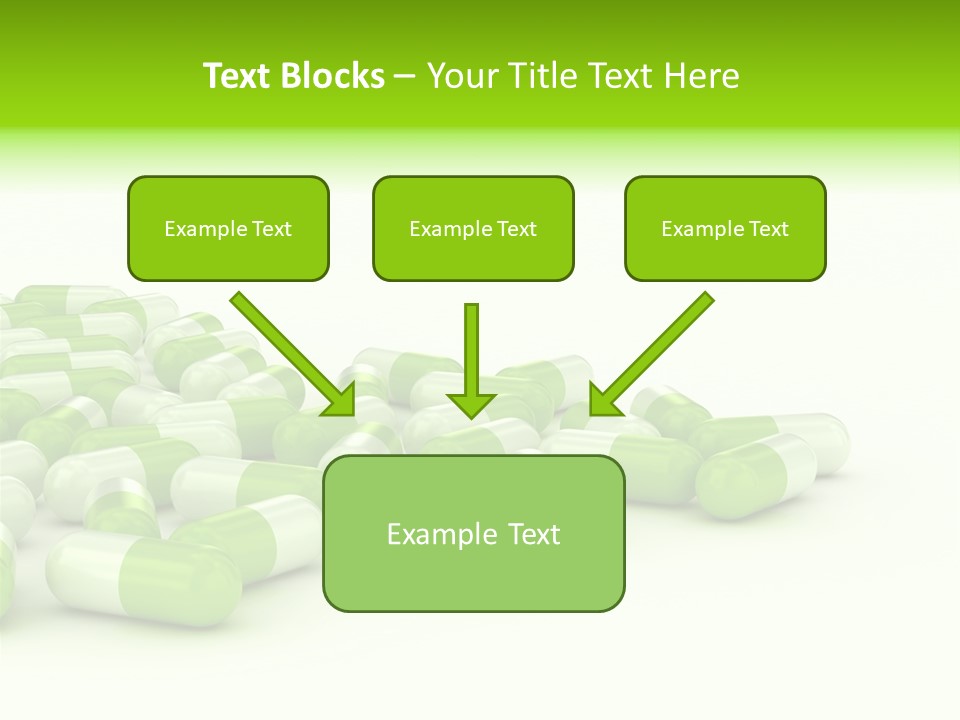 Pharmacy White Closeup PowerPoint Template