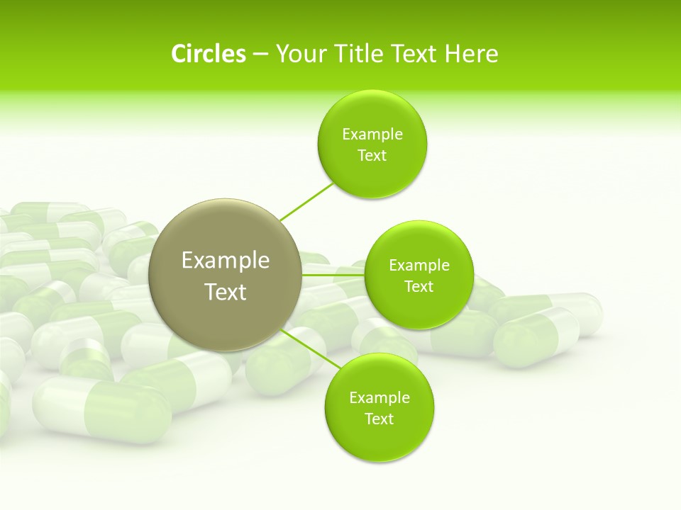 Pharmacy White Closeup PowerPoint Template