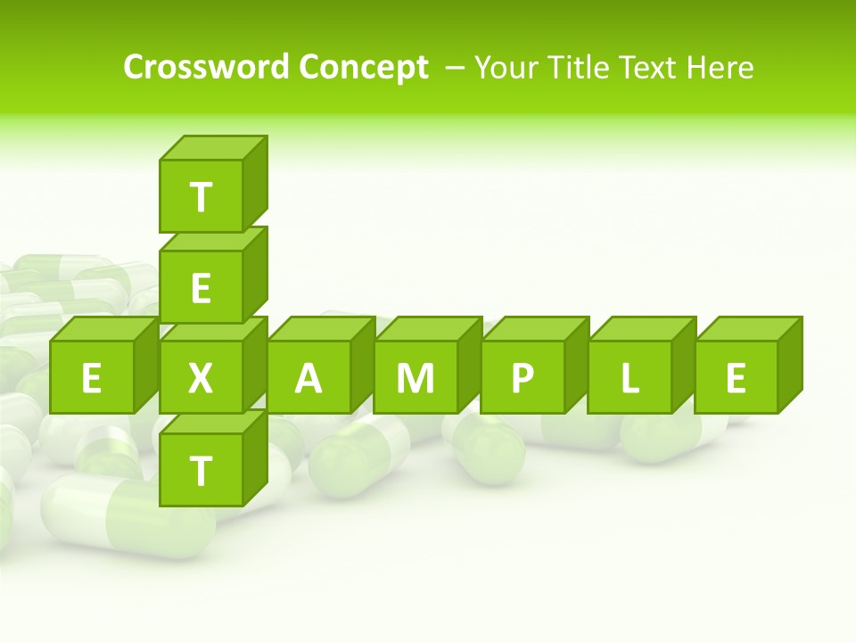 Pharmacy White Closeup PowerPoint Template