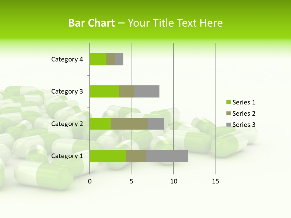 Pharmacy White Closeup PowerPoint Template