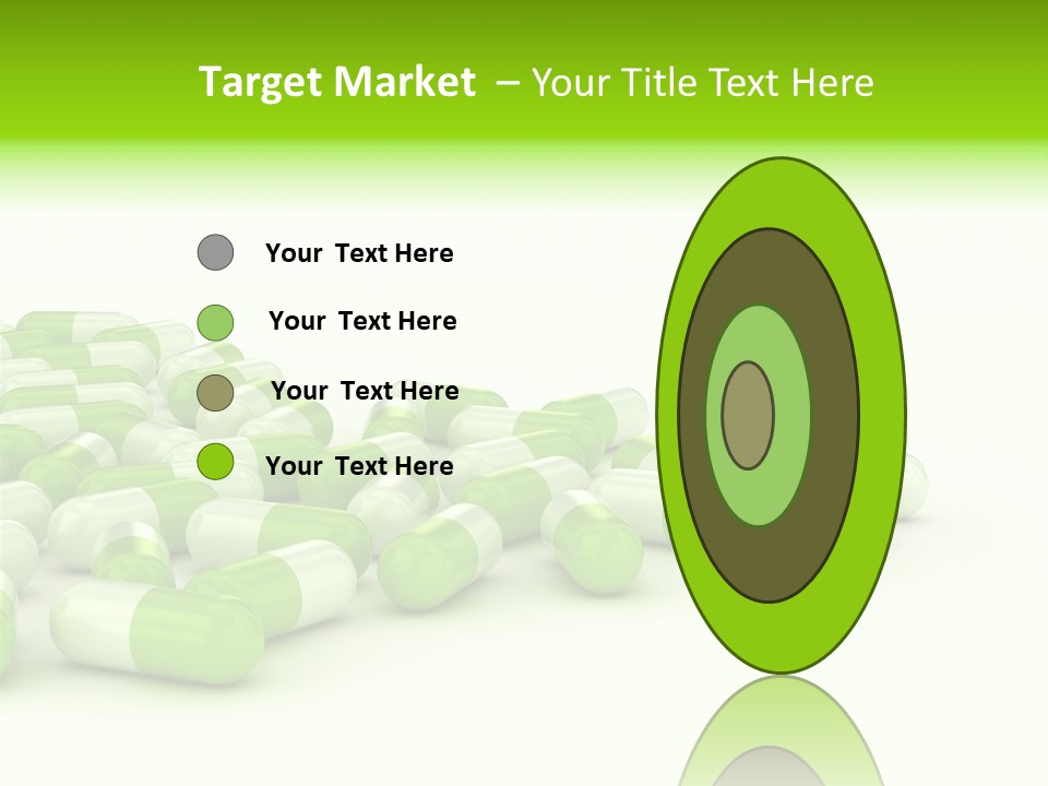 Pharmacy White Closeup PowerPoint Template