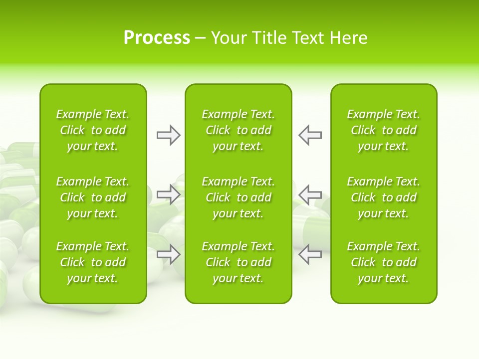 Pharmacy White Closeup PowerPoint Template