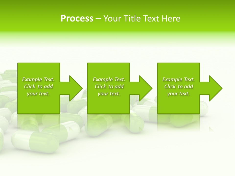 Pharmacy White Closeup PowerPoint Template