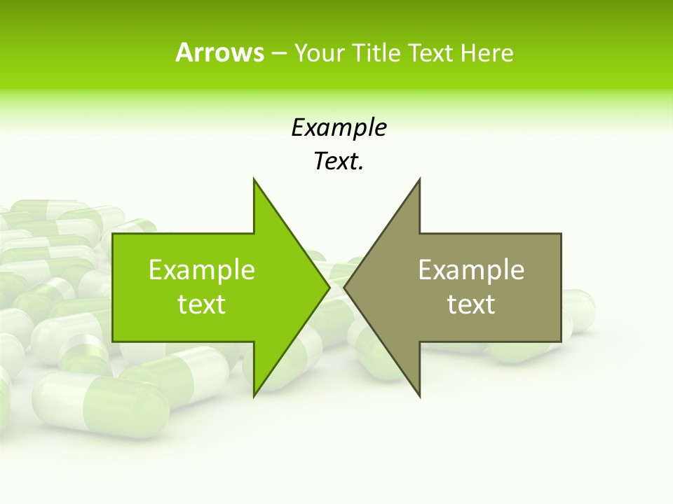 Pharmacy White Closeup PowerPoint Template