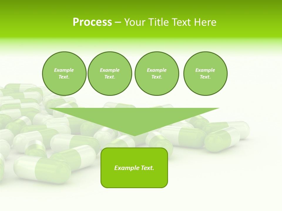 Pharmacy White Closeup PowerPoint Template