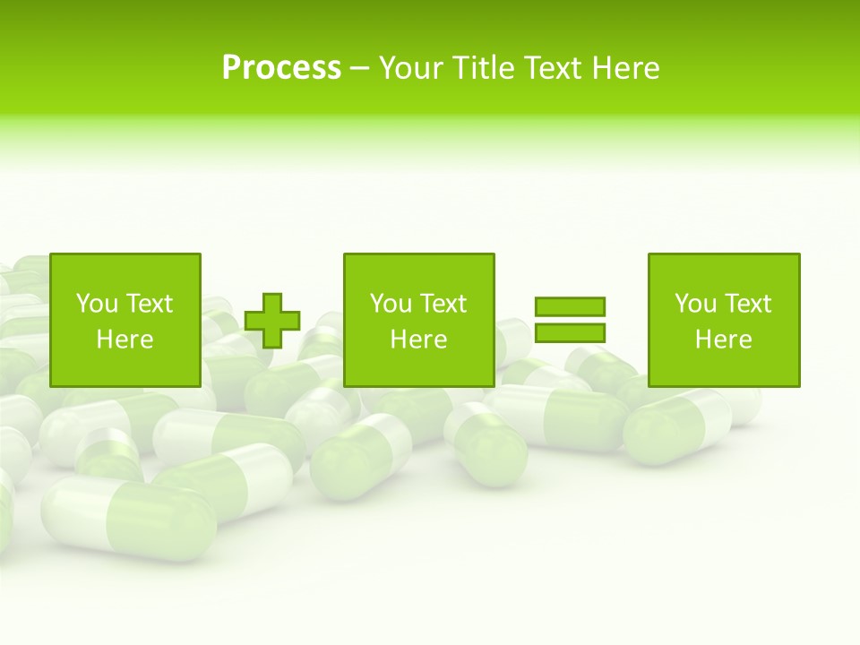 Pharmacy White Closeup PowerPoint Template