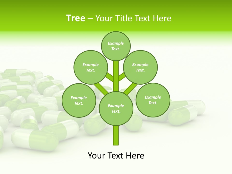 Pharmacy White Closeup PowerPoint Template