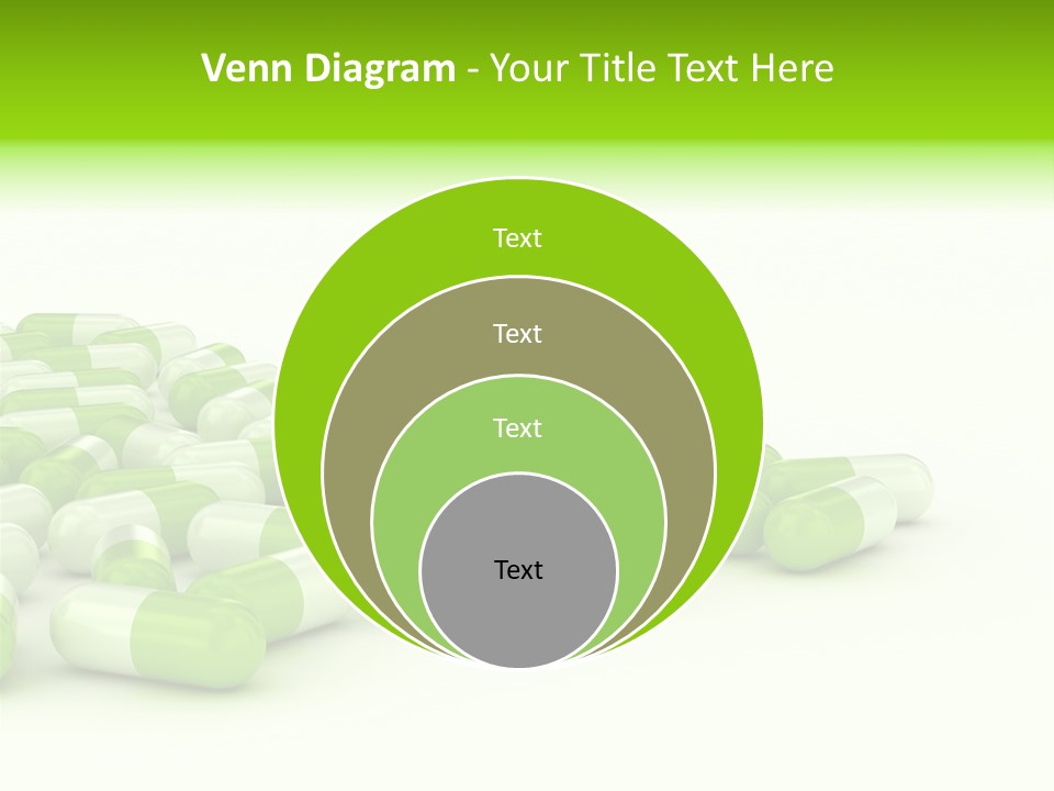 Pharmacy White Closeup PowerPoint Template
