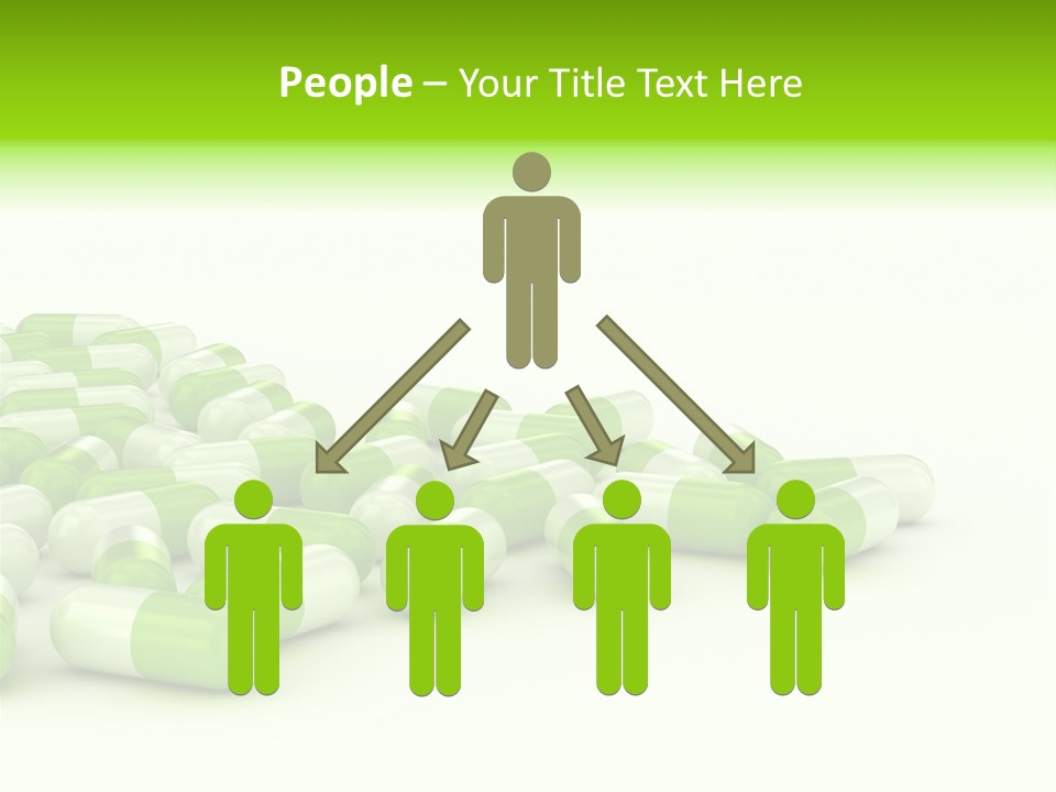 Pharmacy White Closeup PowerPoint Template